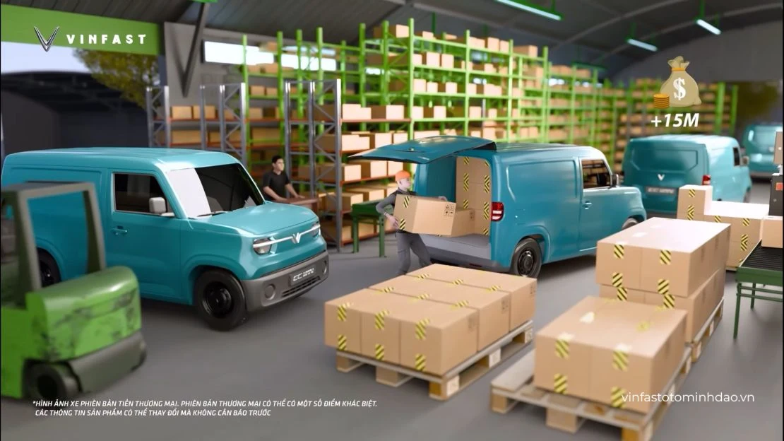 ec van tiện dụng bốc xếp hàng hóa