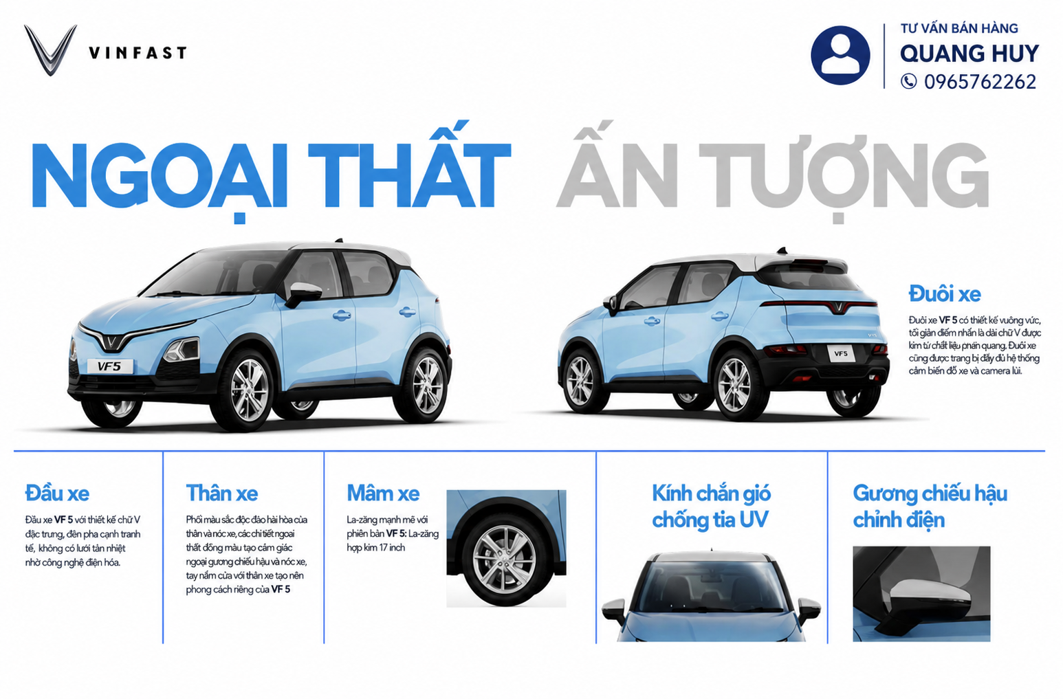 Ngoại thất Vinfast Vf5