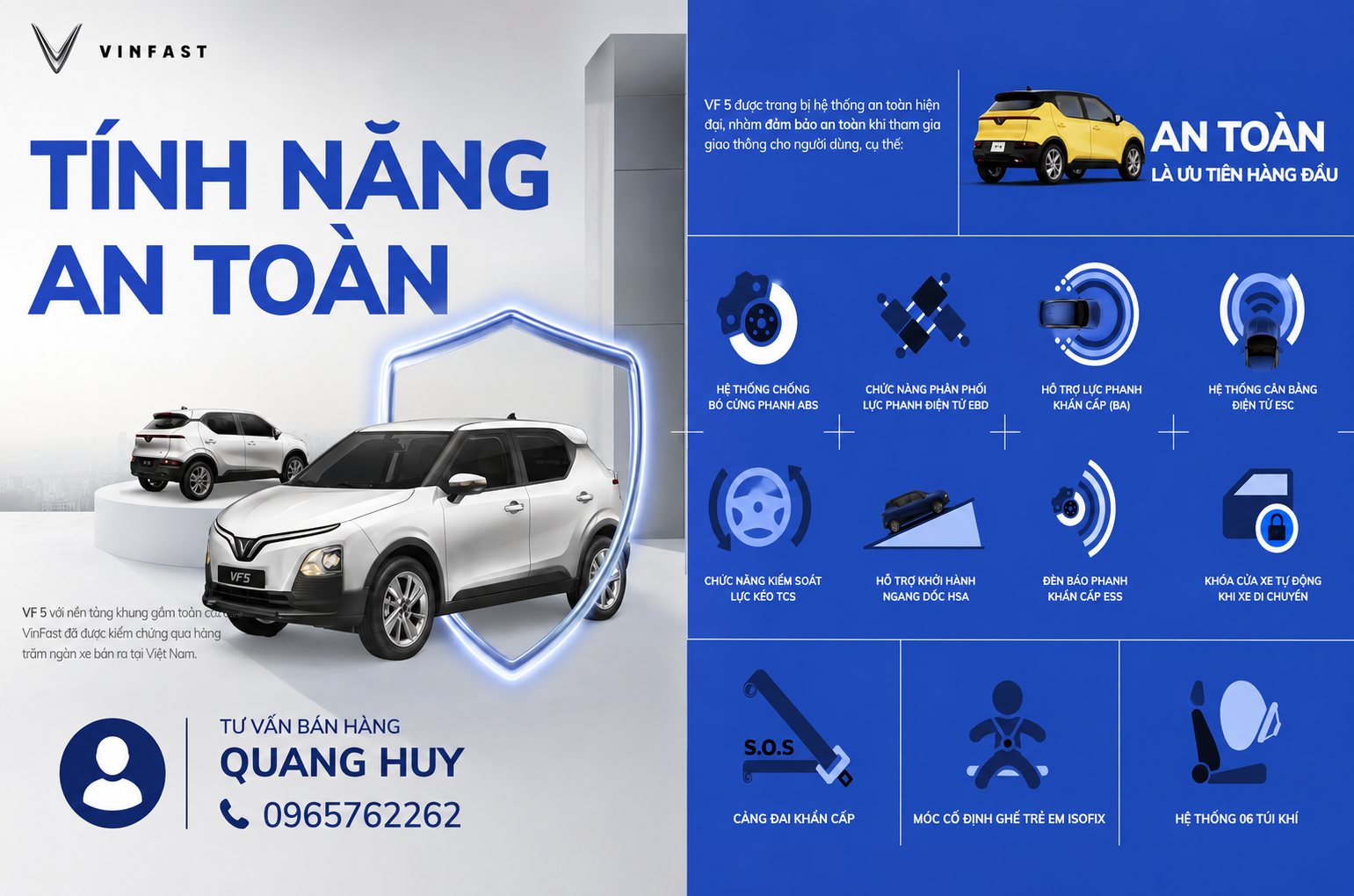 Thông số an toàn vf5