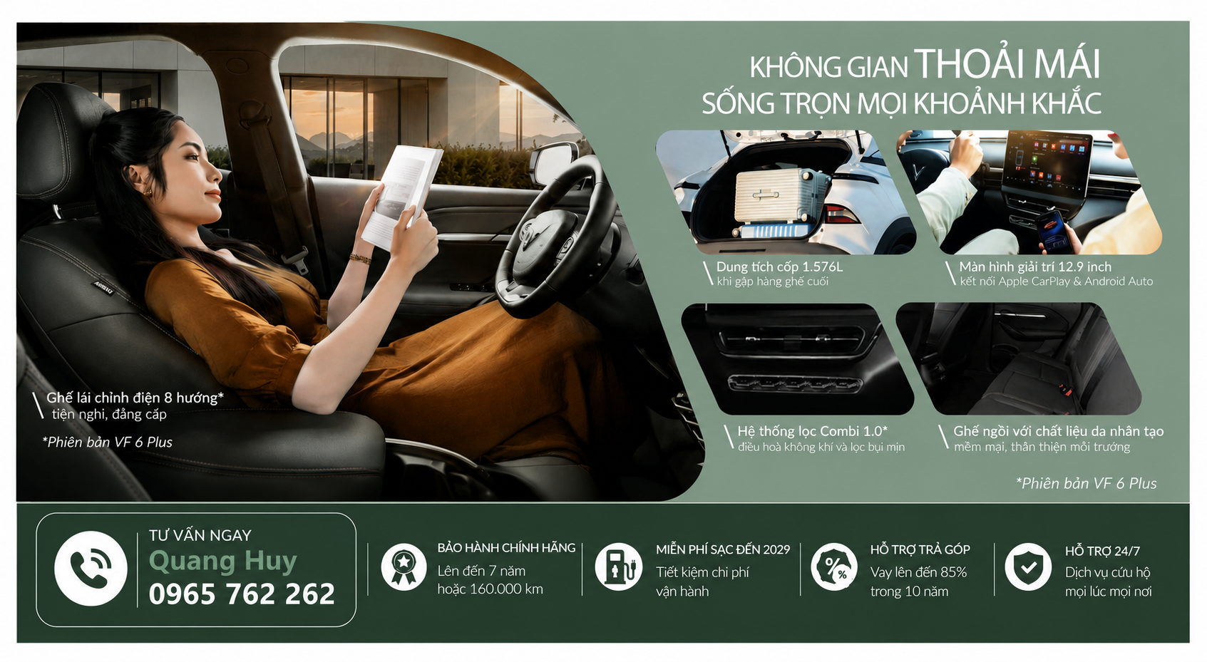 Nội thất Vinfast vf6