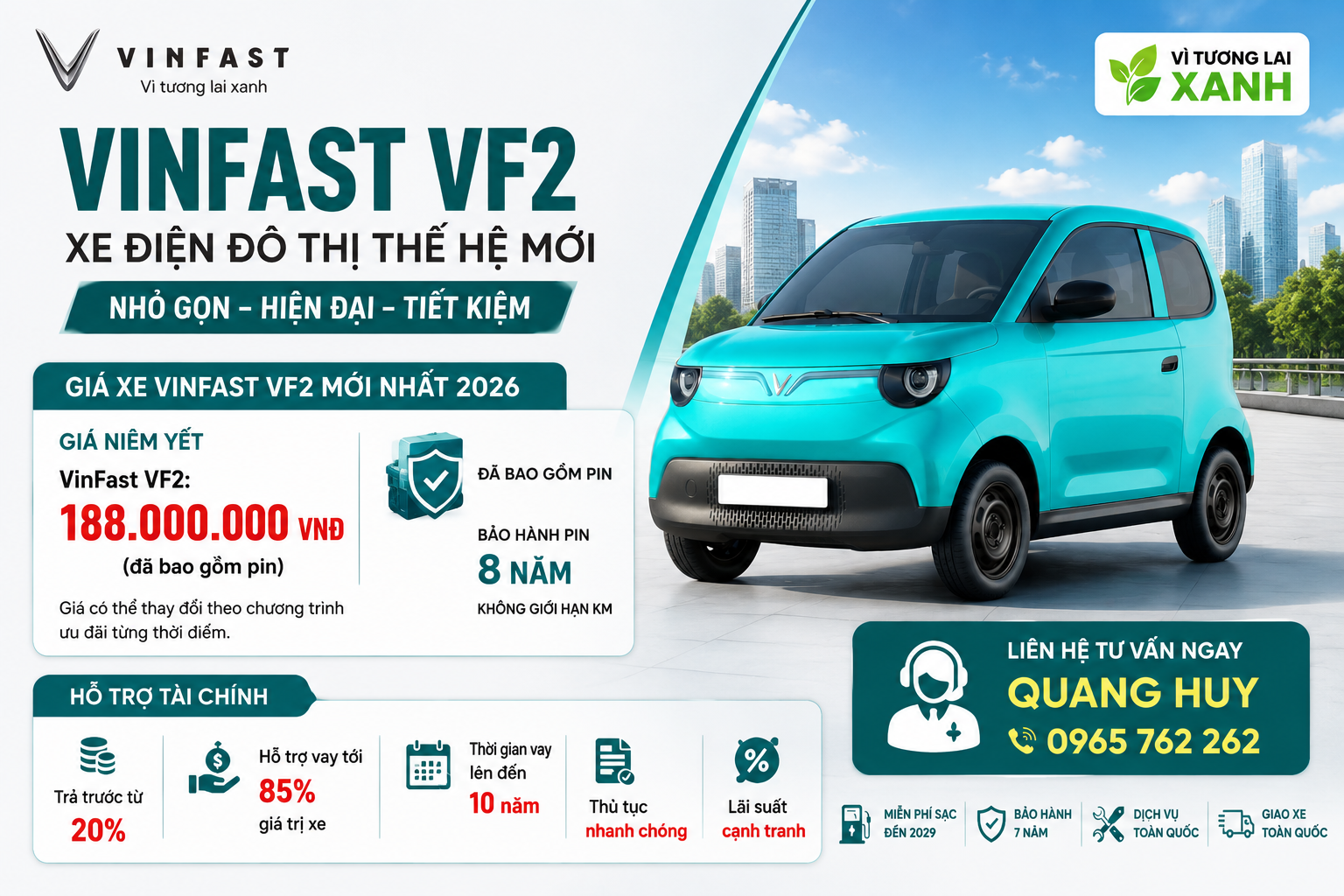 Giá xe vinfast vf2